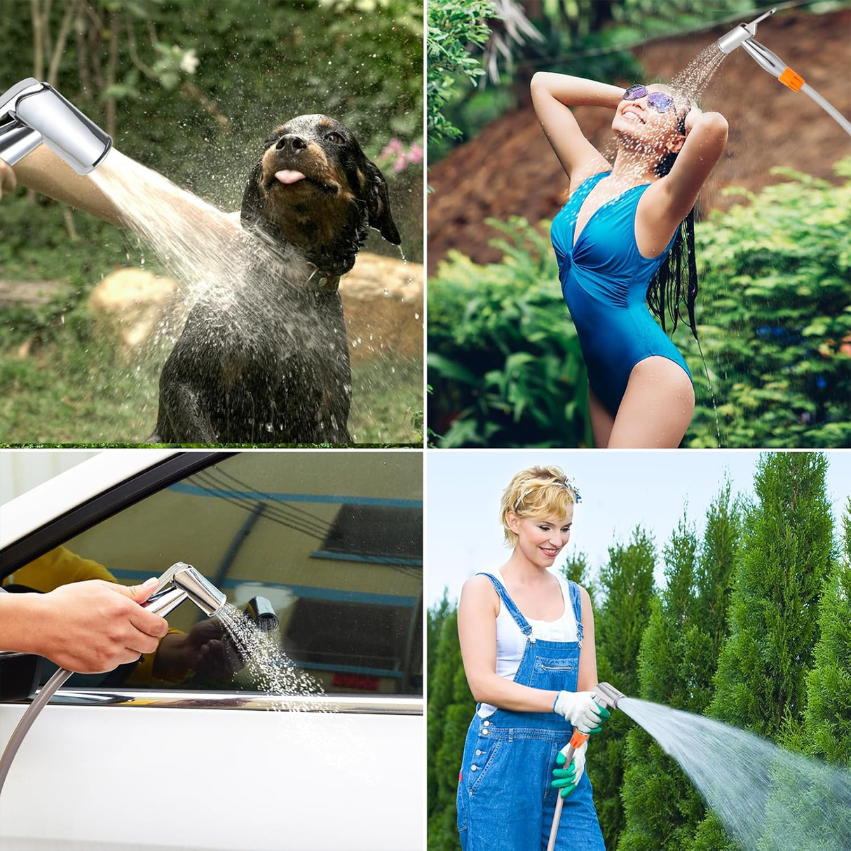 16L Silicone Water Tank, Portable Shower with Shower Head | PORTABLE SHOWER | SASKA Trading