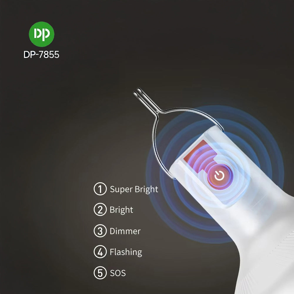 LED Rechargeable Camping Bulb Light by DP