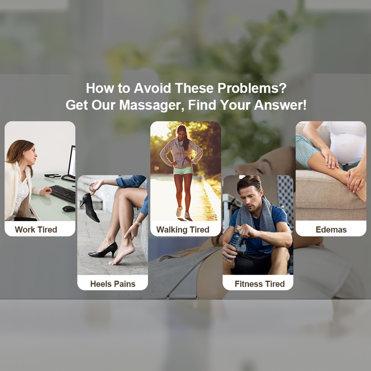 2-in-1 Shiatsu Foot & Calf Massager with Heat | Massager | SASKA Trading