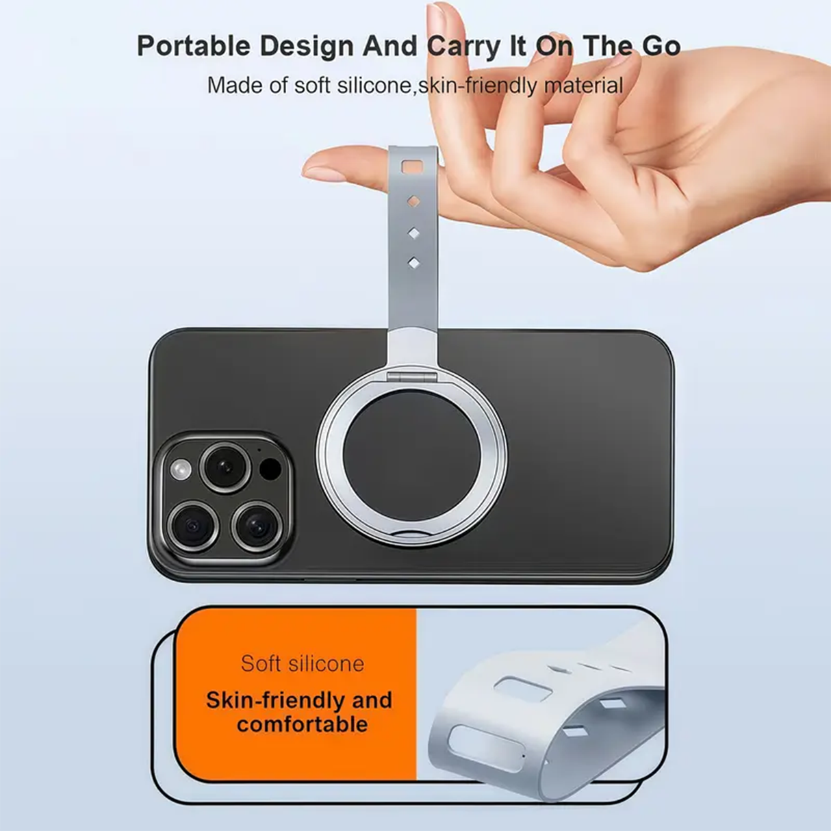 Magnetic Phone Ring Holder 360° Rotation | Phone Holder | SASKA Trading