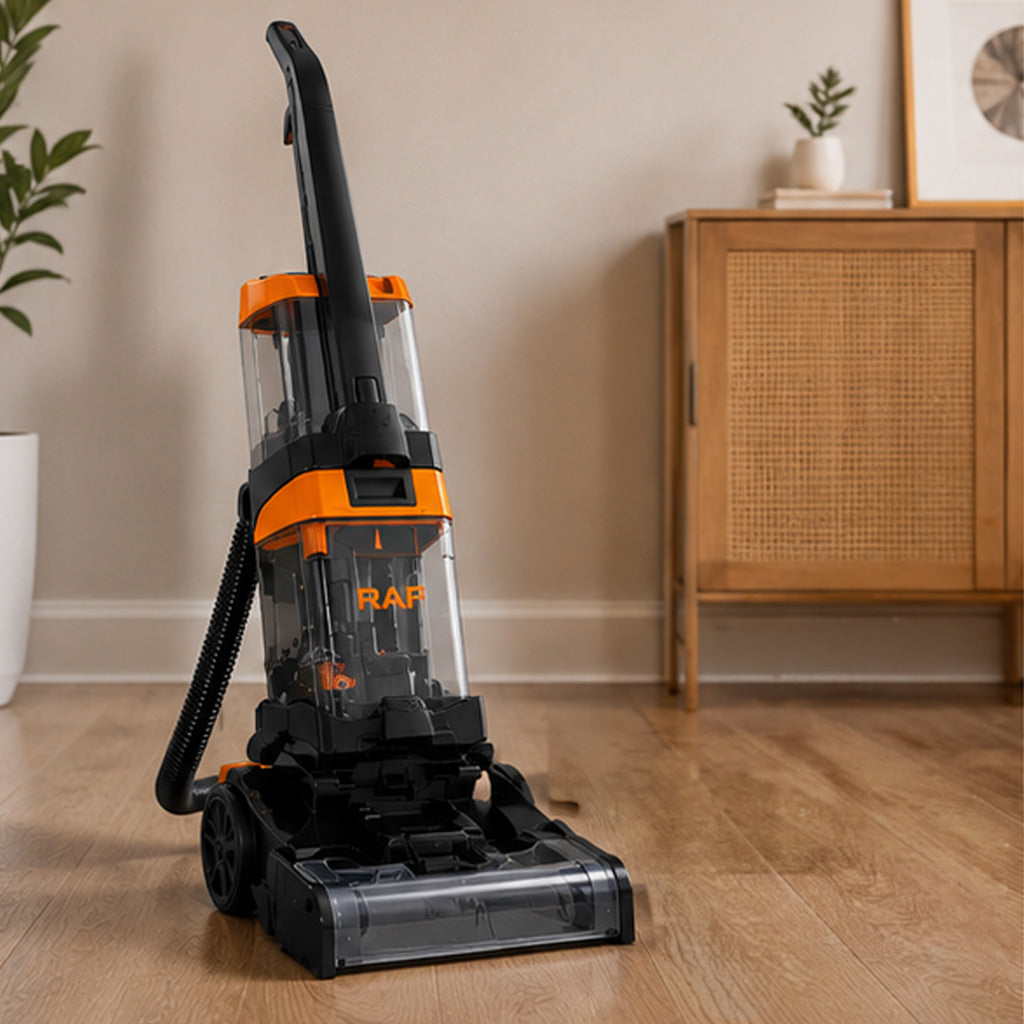 3-in-1 Carpet & Floor Washer Vacuum Cleaner 800W by RAF, Dual Roller Brush, 1.35L Clean Water Tank & 1.25L Dirty Water Tank, Carpet Cleaner for Home & Car