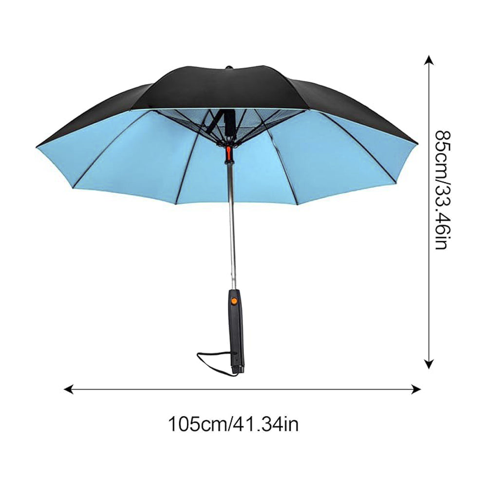 3-in-1 Cooling Sun Umbrella with Built-in Fan & Mist Sprayer | Umbrella | SASKA Trading