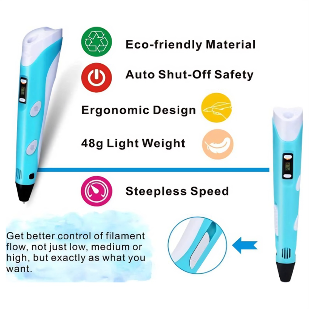 3D Drawing Pen for Kids & Adults | 3D Pen | SASKA Trading