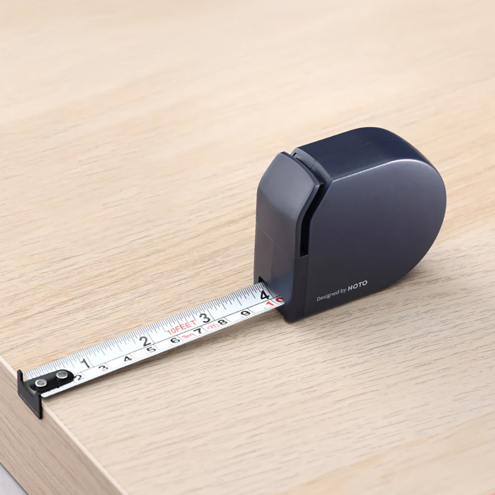 شريط قياس ذاتي القفل بطول 10 أقدام / 3 أمتار - شفرة ذاتية القفل، نظام متري/إمبراطوري مزدوج من هوتو
