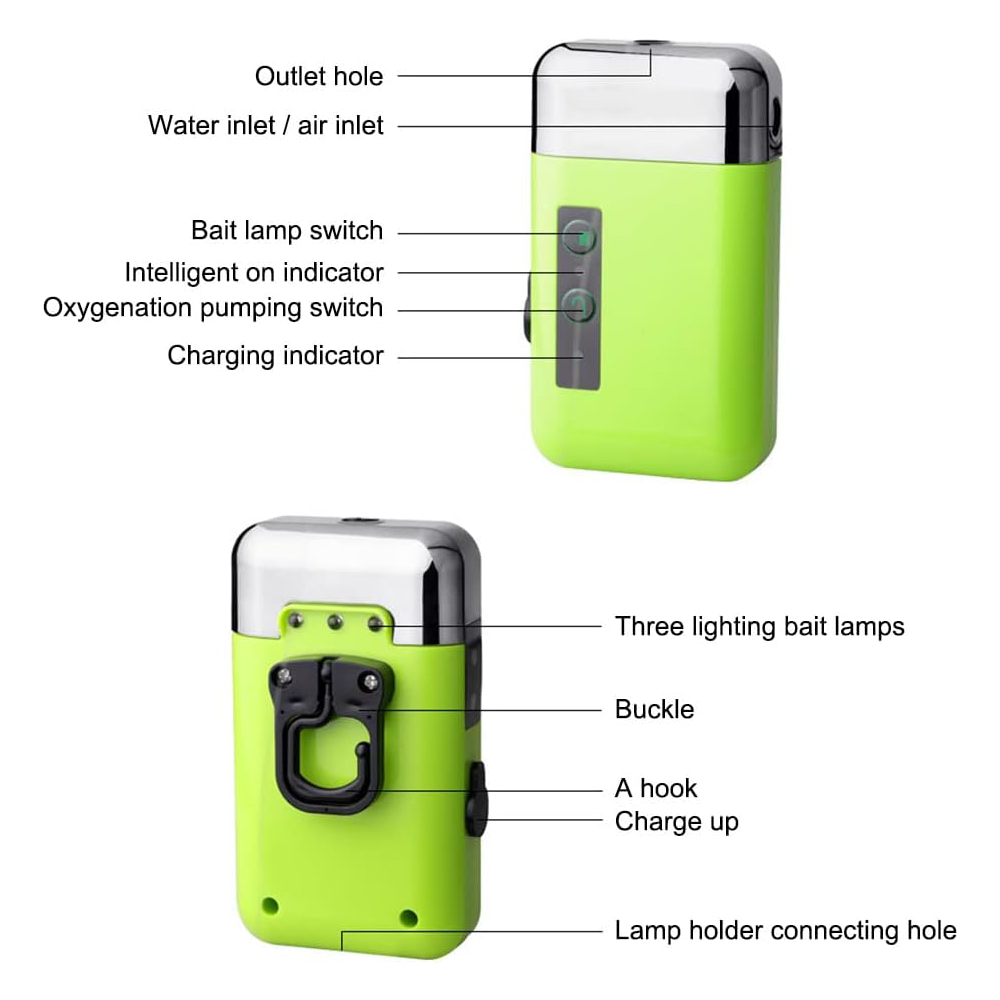 Induction Pump Aerator With Sensor | Water Pump | SASKA Trading