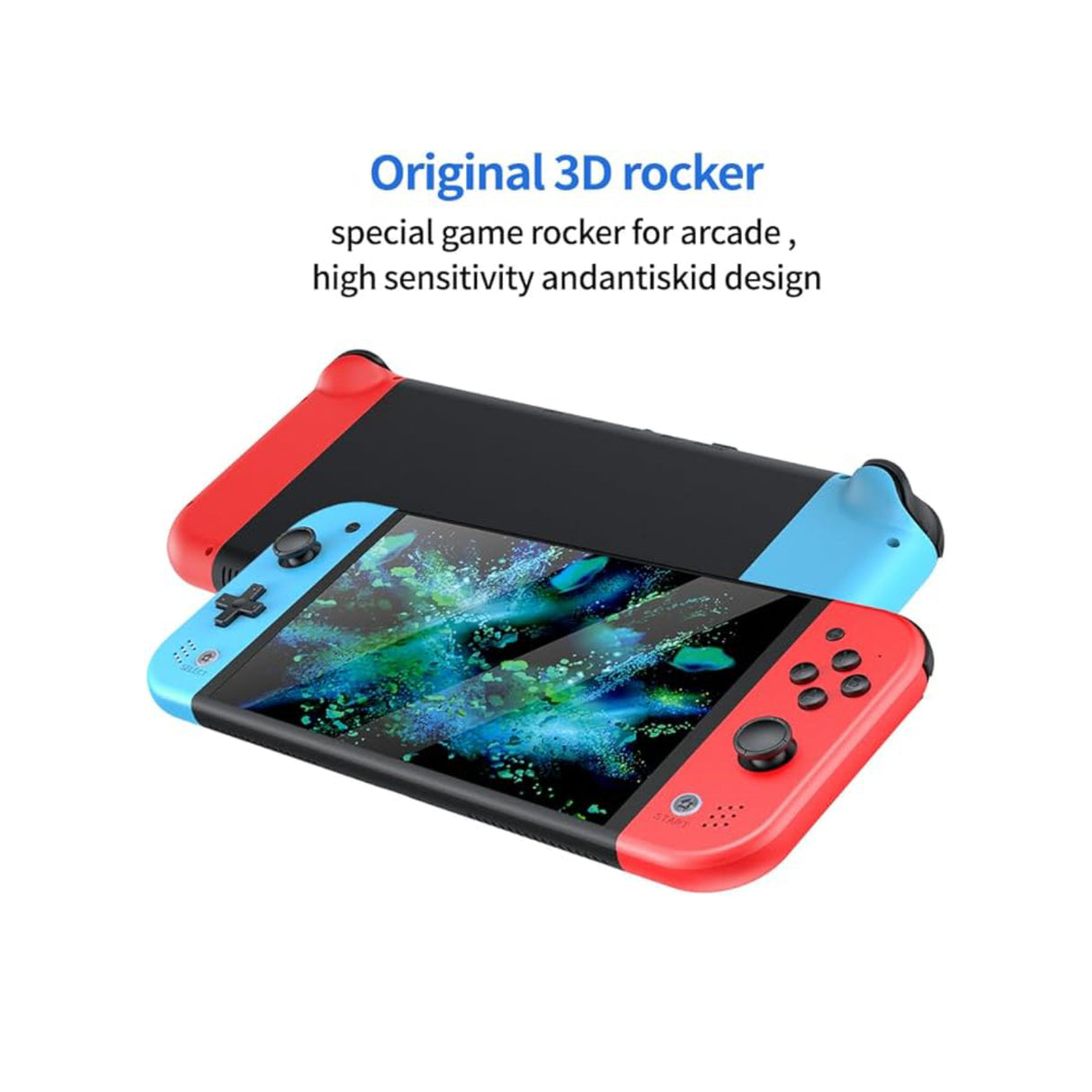 جهاز ألعاب فيديو ريترو محمول M20 Pro بشاشة 7 بوصة HD IPS ومعالج رباعي النواة من SJGAM