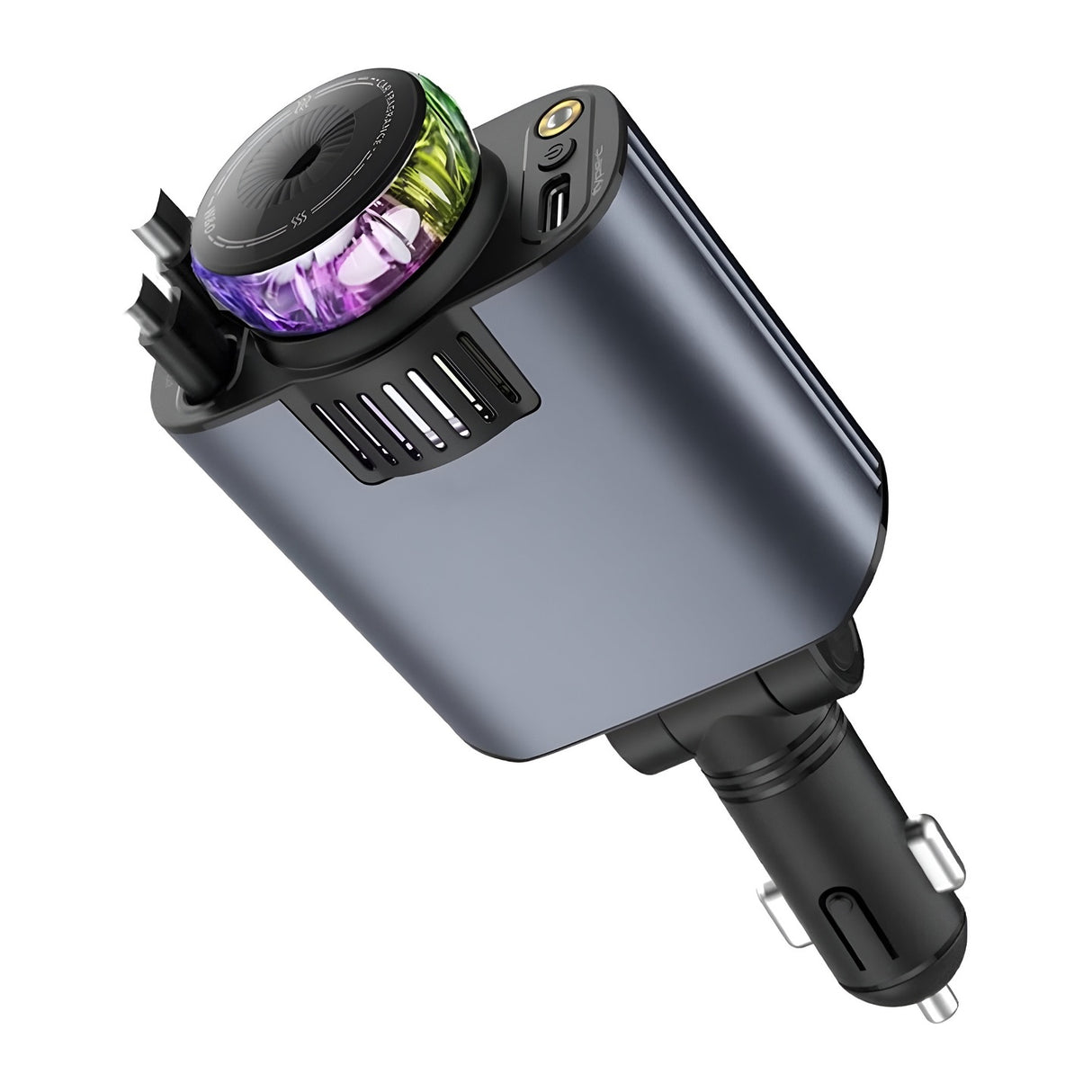 5-in-1 Car Charger and Star light with Air Freshener | Car Charger | SASKA Trading