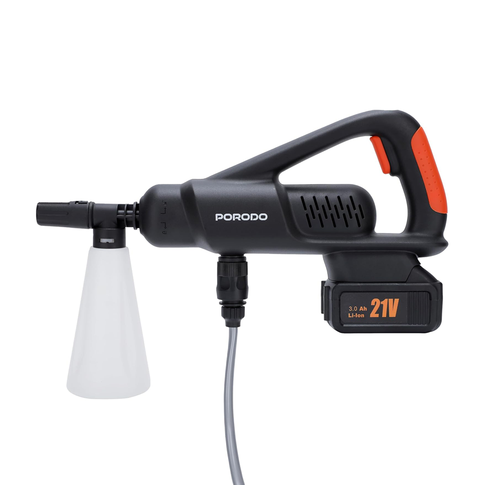 6-in-1 Brushless Car Washing Machine by Porodo | Car Washing Machine | SASKA Trading