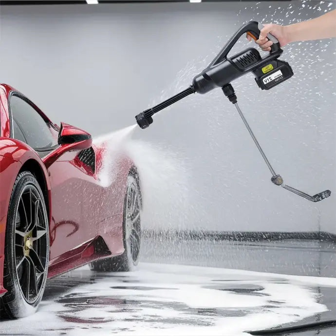 6-in-1 Brushless Car Washing Machine by Porodo | Car Washing Machine | SASKA Trading