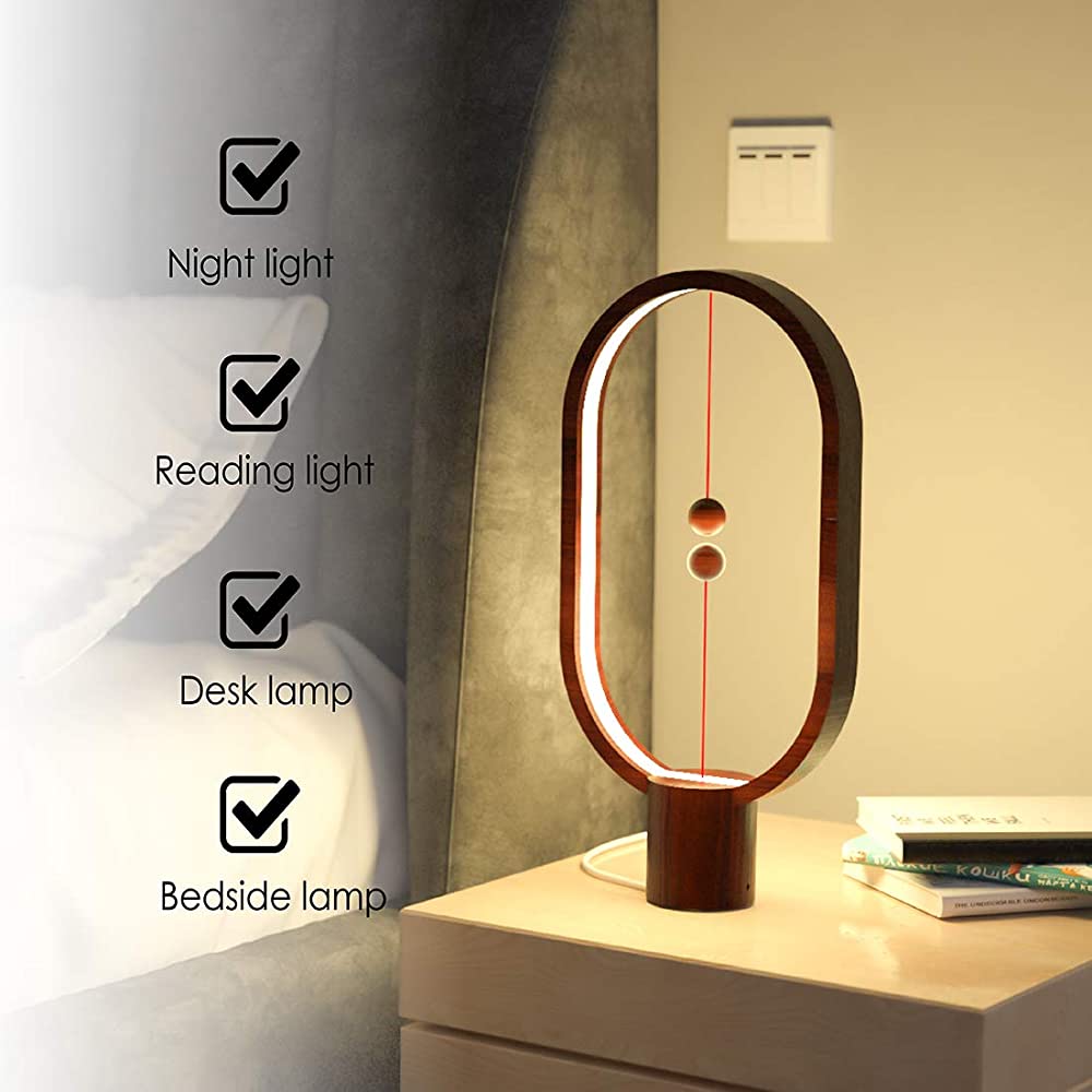 Heng Magnetic Balance Lamp | Bedside Lamp | SASKA Trading