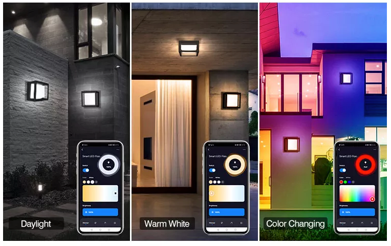 Smart Outdoor Wall Light 13W 1000LM | Smart Light | SASKA Trading