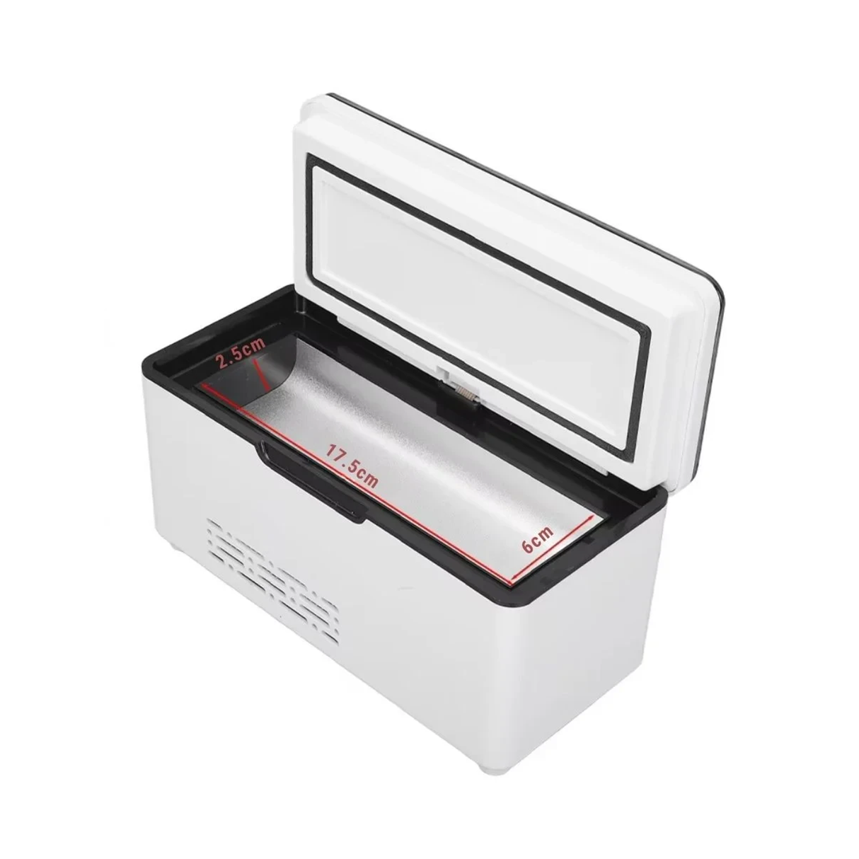 Portable Insulin Cooler Box with LED Display & Thermoelectric Refrigeration | Insulin Refrigeration | SASKA Trading