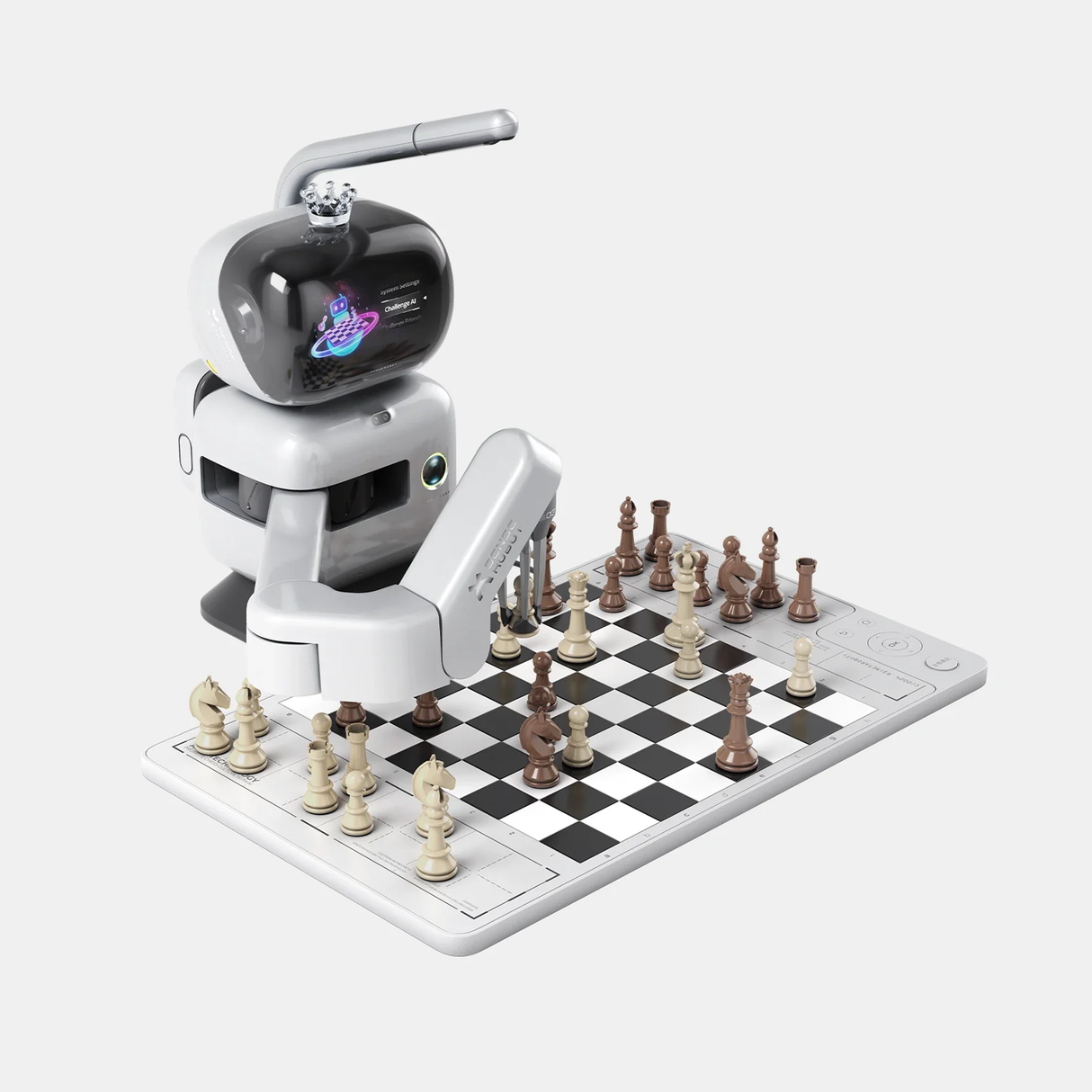 AI Chess Robot – Interactive Robotic Chess Trainer with 25 AI Levels & 1200 Exercises by SenseRobot