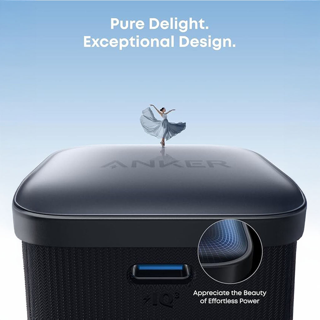 Nano 45W USB-C Fast Charging Adapter Compact Foldable 3-Pin Plug by anker