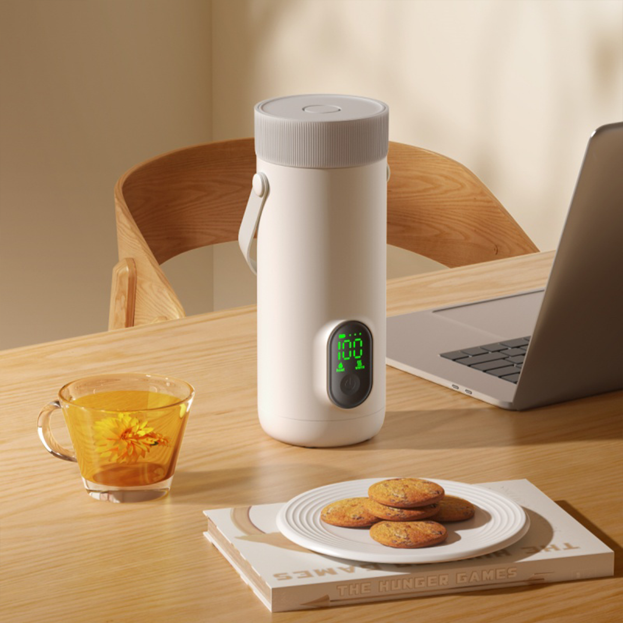 Adjustable Temperature Travel portable Kettle by VVU&CCO | Portable Kettle | SASKA Trading