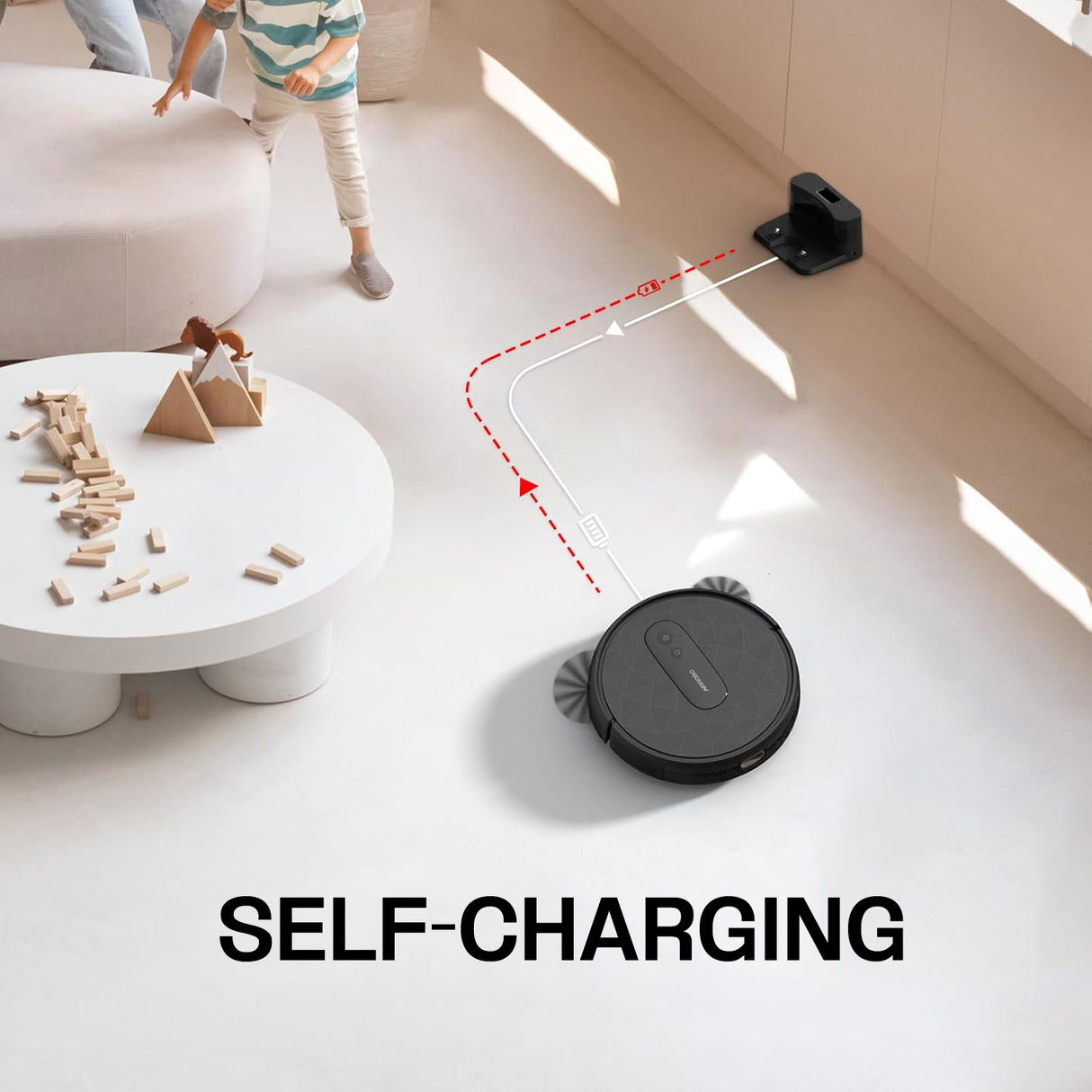 P20 Robot Vacuum Cleaner with 2800Pa Suction Power by AIRROBO | Vacuum Cleaner | SASKA Trading