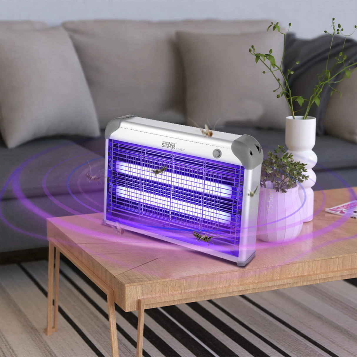 Aluminum Alloy Mosquito Repellent Killing Lamp ST-4037 Electric Insect Trap by Winning Star | Mosquito Killer | SASKA Trading