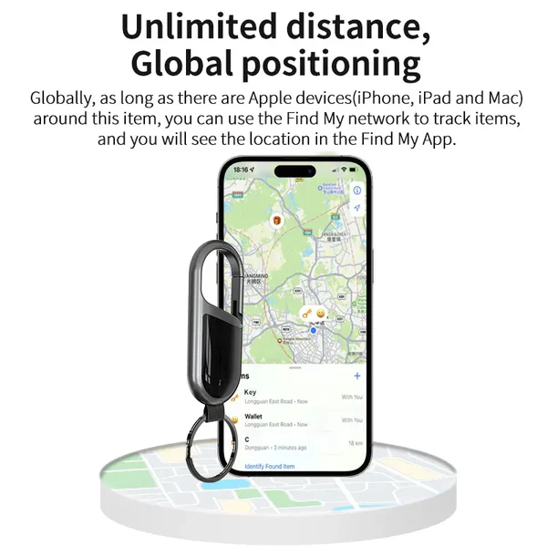 Smart key chain Keyring P16 by Micflip | Find My Locator | SASKA Trading