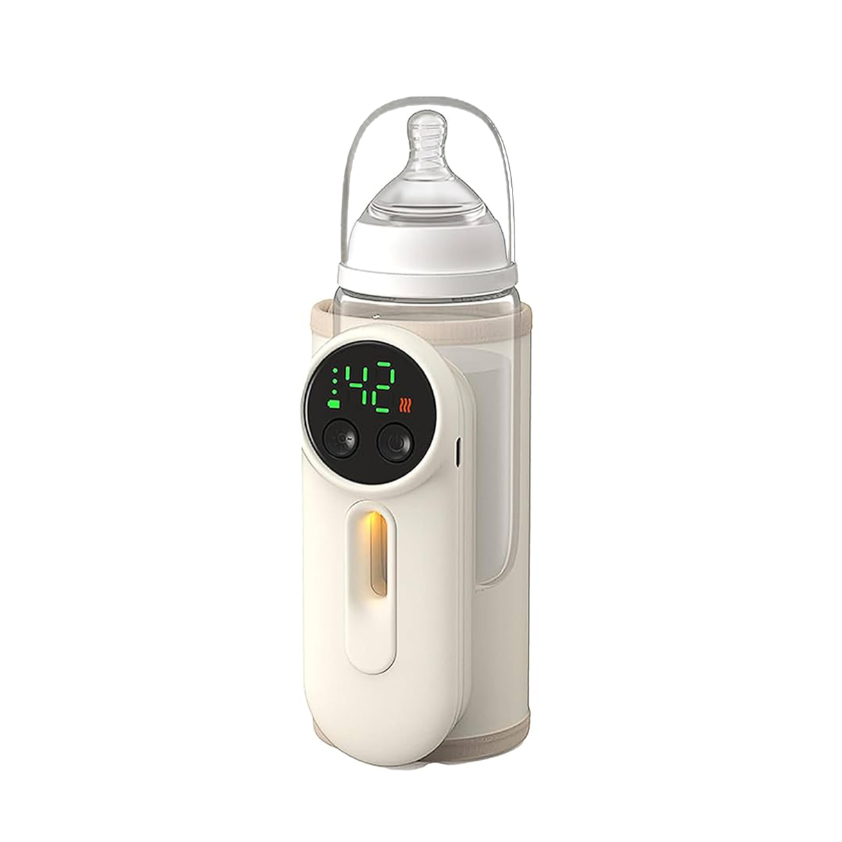 Smart Rechargeable Baby Milk Warmer – Fast 2-Min Heating & 24h Constant Temperature by VVU&CCO