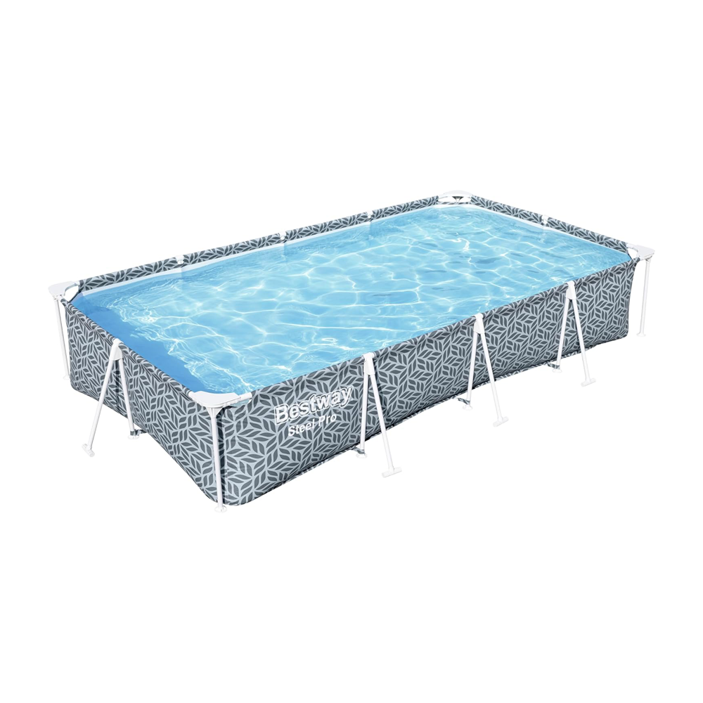 Bestway Steel Pro Rectangular Pool – 3.66m x 2.01m x 66cm | Swimming Pool | SASKA Trading