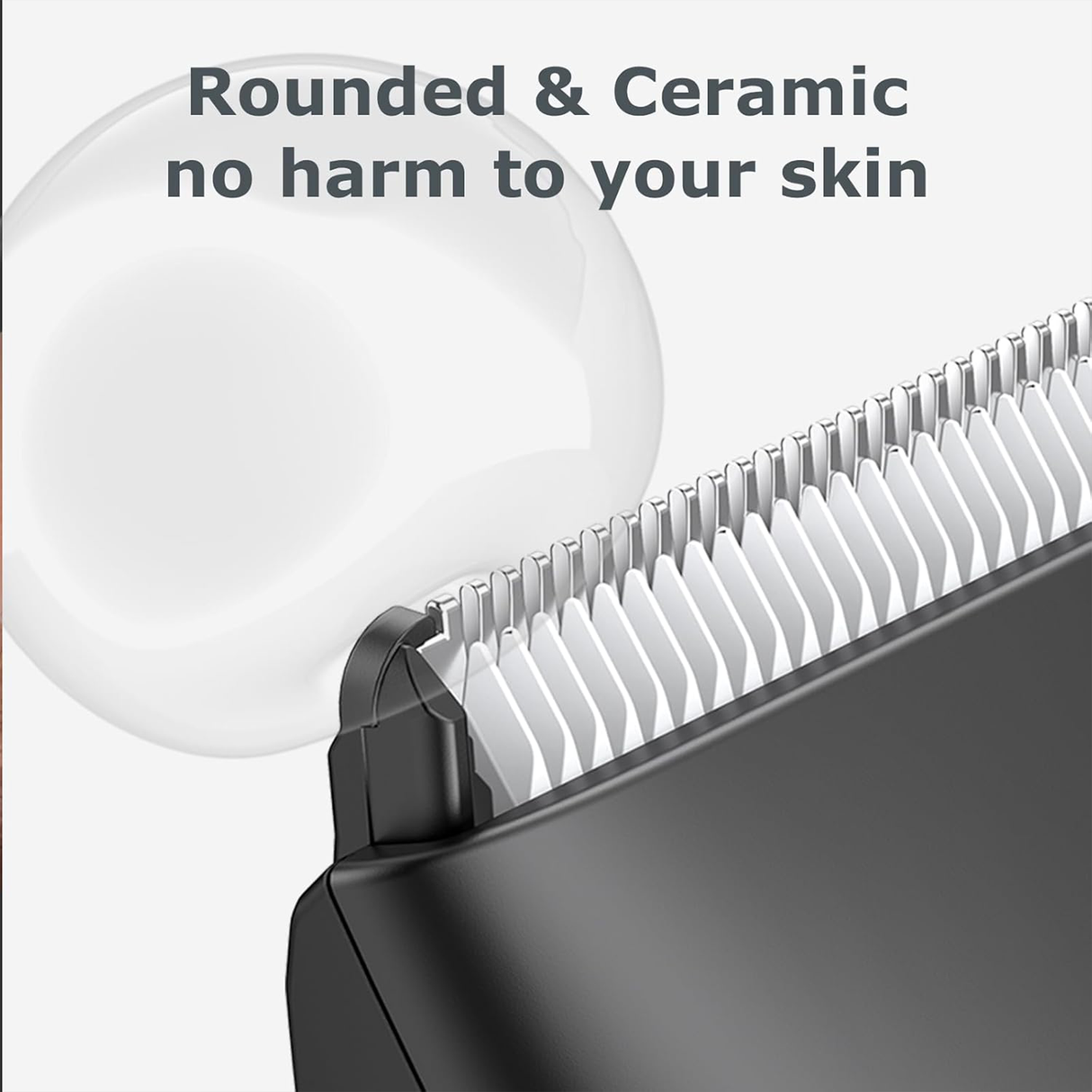 Body Hair Trimmer for Men – Waterproof Electric Groin by ENSSU | Hair Trimmer | SASKA Trading