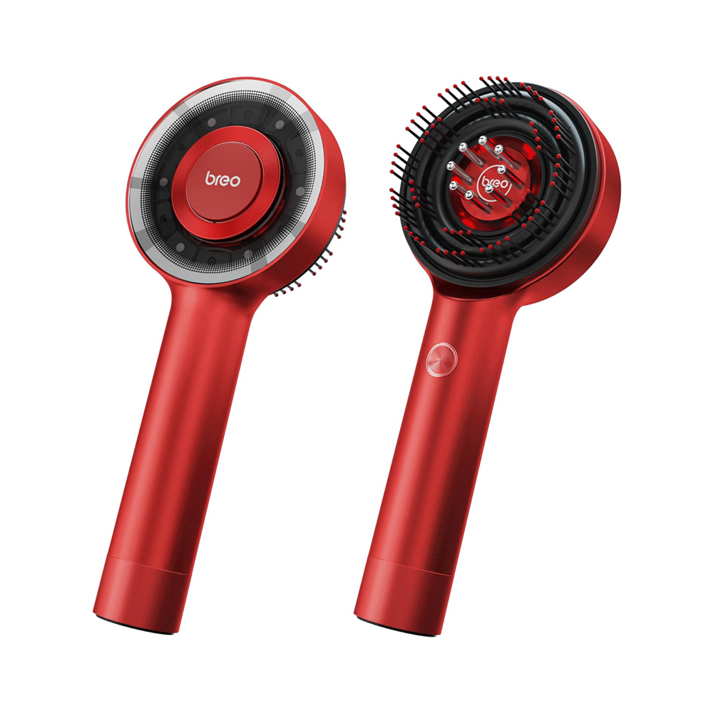 Hair Scalp Trilogy Head Massaging Brush - Scalp 3 by Breo | Head Massager | SASKA Trading