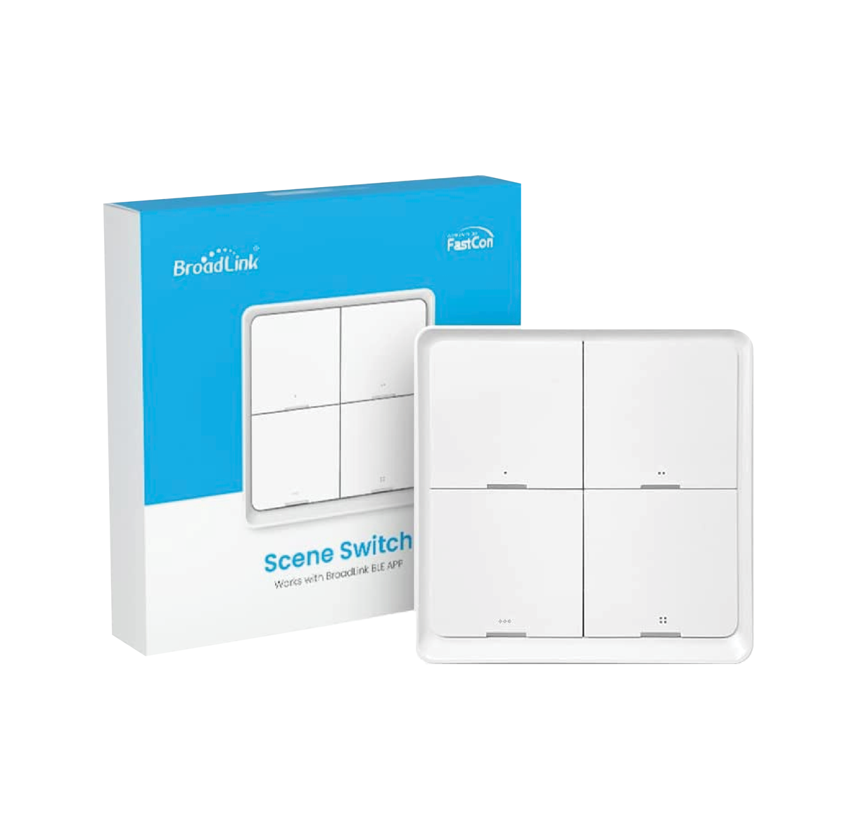 BroadLink 4 Key Button | Smart Scene Button | SASKA Trading