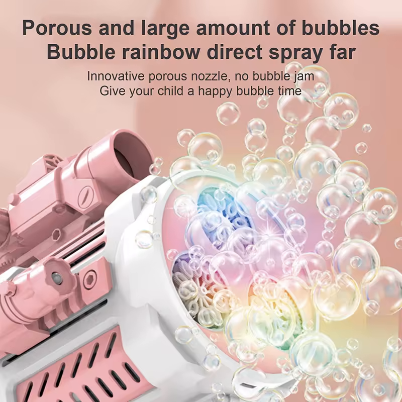 Rocket Launcher Bubble Gun | Kids Bubble Gun | SASKA Trading