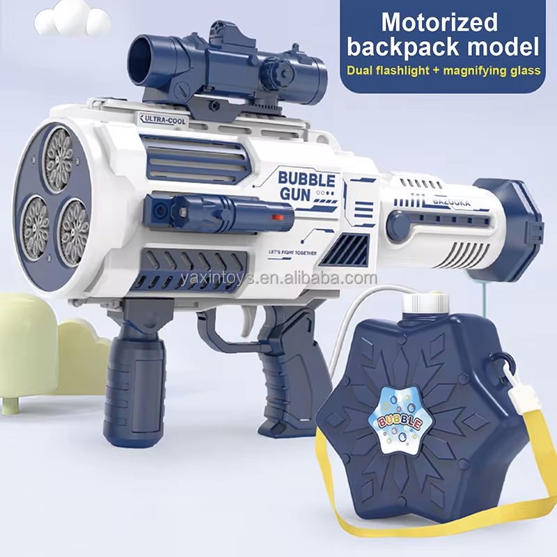 Rocket Launcher Bubble Gun | Kids Bubble Gun | SASKA Trading