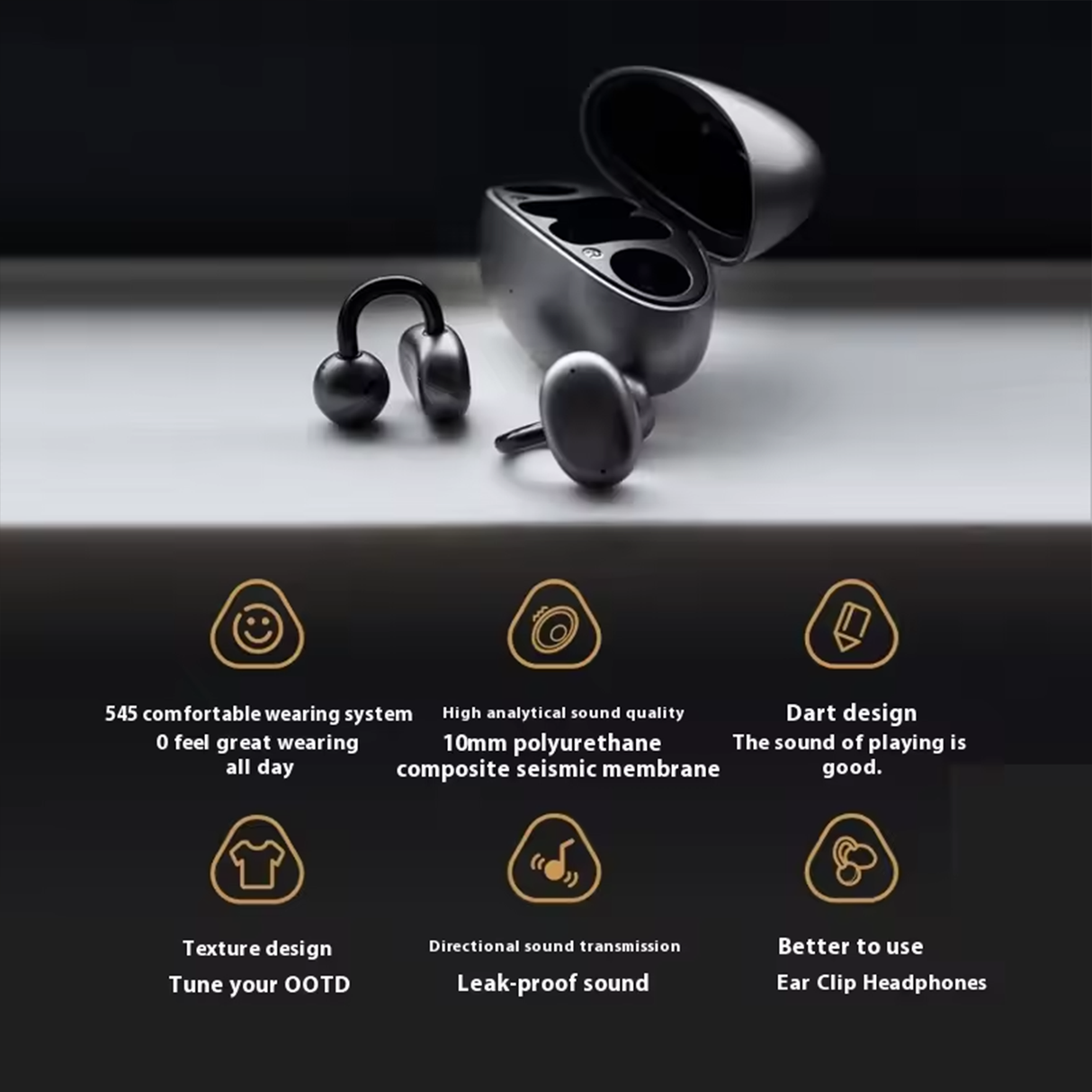 C1 Clip-On Bluetooth 5.4 Earbuds by FIIL | EARBUDS | SASKA Trading