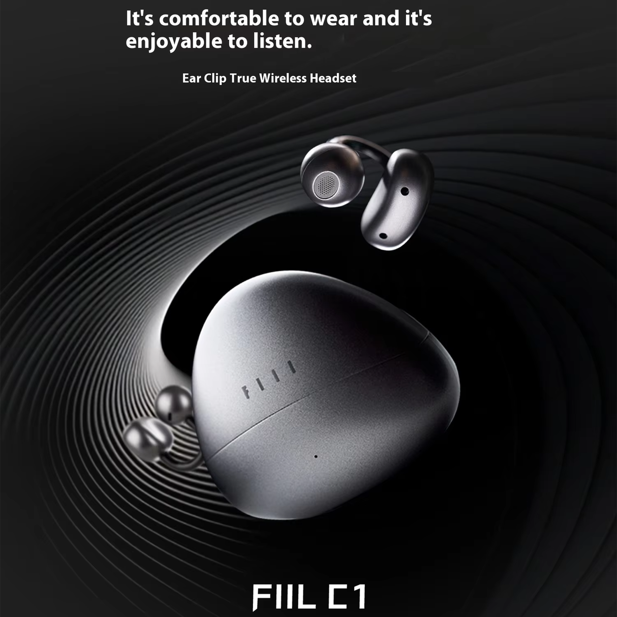 C1 Clip-On Bluetooth 5.4 Earbuds by FIIL | EARBUDS | SASKA Trading
