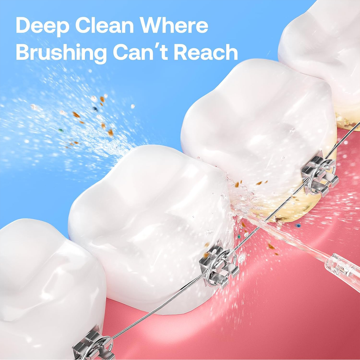 C2 Cordless Oral Irrigator by Bitvae | Oral Flosser | SASKA Trading