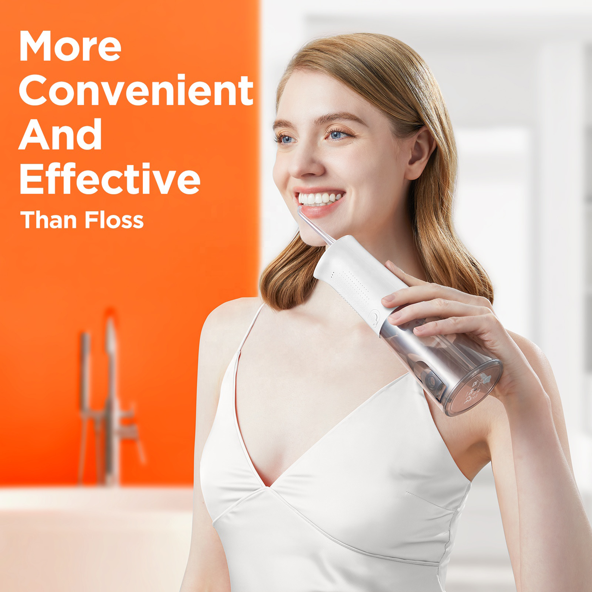 C2 Cordless Oral Irrigator by Bitvae | Oral Flosser | SASKA Trading