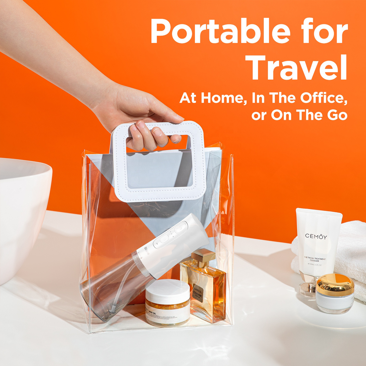 C2 Cordless Oral Irrigator by Bitvae | Oral Flosser | SASKA Trading