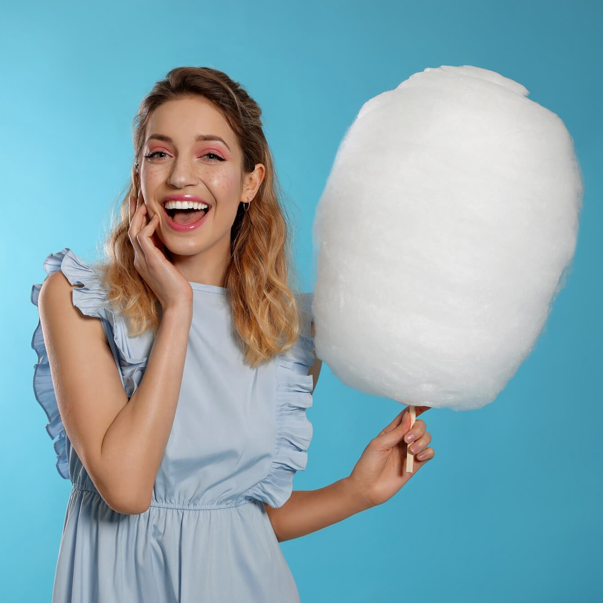 صانعة حلوى غزل البنات المحمولة - آلة حلوى غزل البنات عالية الكفاءة وسريعة وسهلة الصنع من RAF