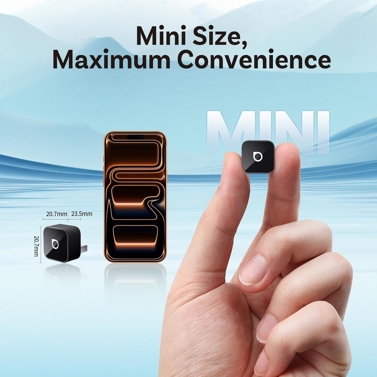 CP88-T2 Mini Slim Wireless CarPlay & Android Auto Adapter for Wired Cars by Ottocast