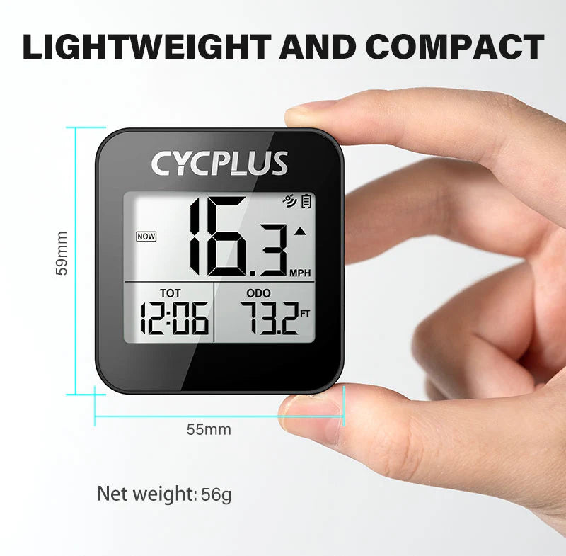 Wireless GPS Bike Computer G1 by CYCPLUS | Bicycle Computers | SASKA Trading