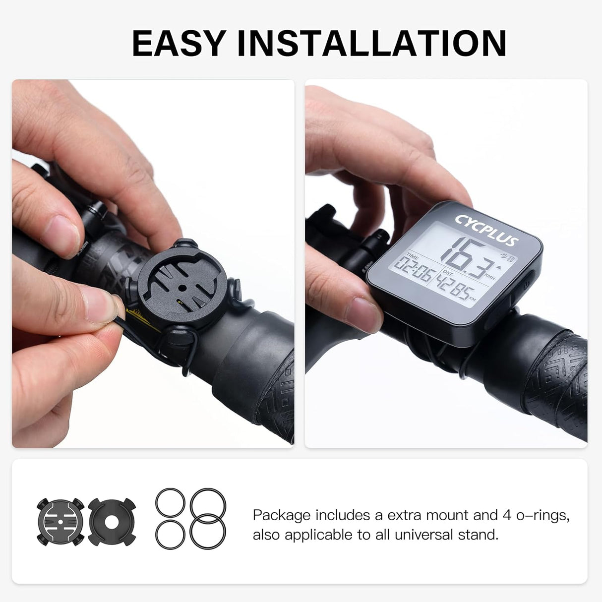 Wireless GPS Bike Computer G1 by CYCPLUS | Bicycle Computers | SASKA Trading