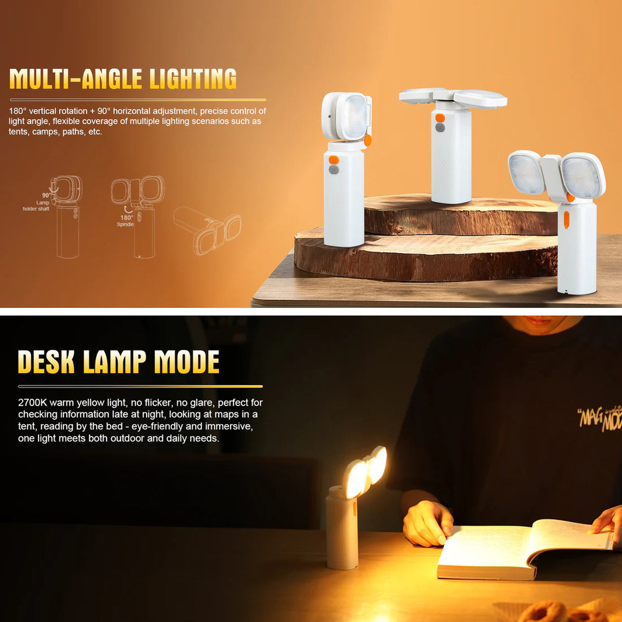 Multi-functional Camping Light - Versatile Outdoor Illumination
