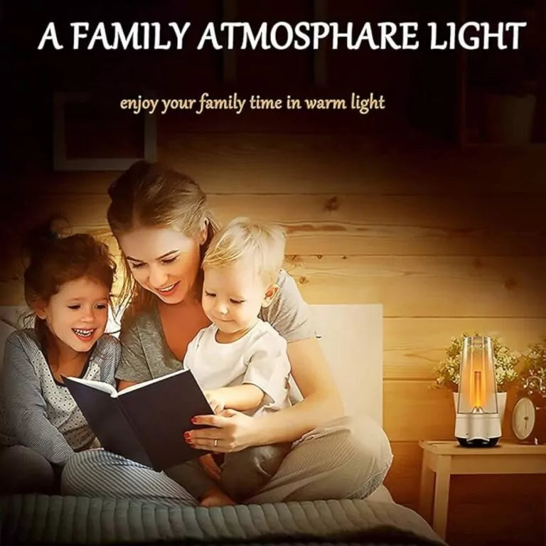 Candle Flame Lamp With Bluetooth Speaker | Bedside Lamp | SASKA Trading
