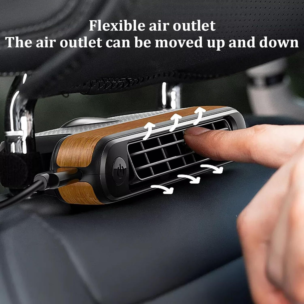 Car Seat Cooling Fan CF04 | Car Cooling Fan | SASKA Trading