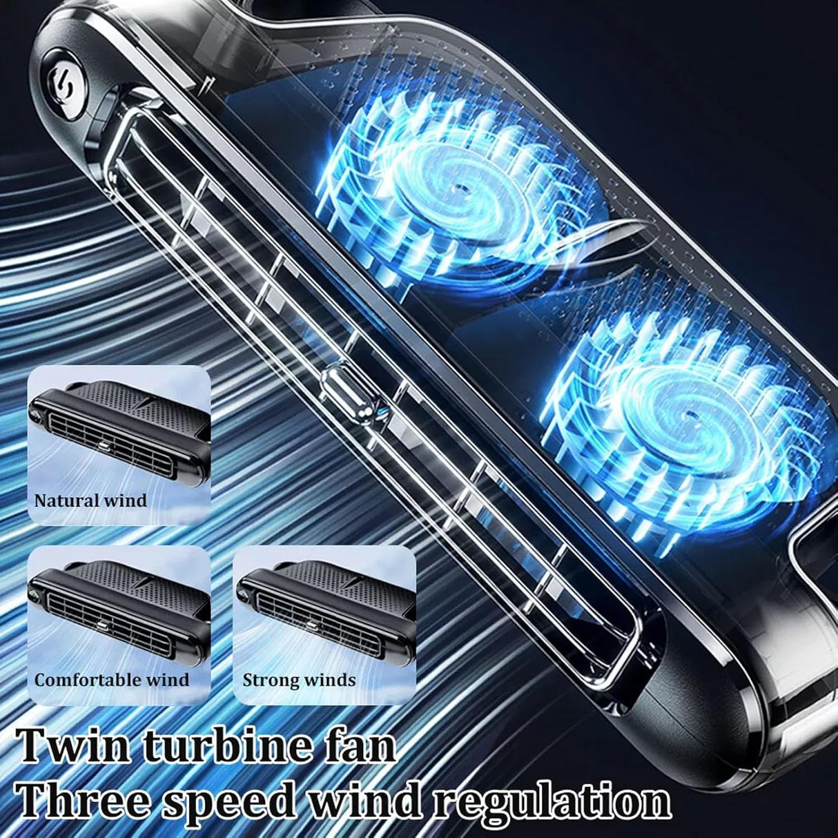 Car Seat Cooling Fan CF04 | Car Cooling Fan | SASKA Trading