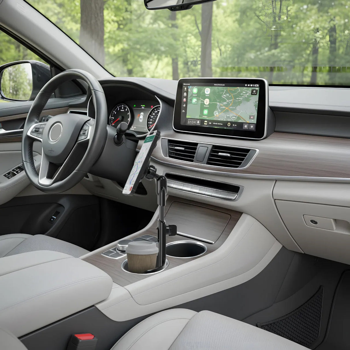 Magnetic Car Cup Holder – Strong N52 Magnet Magnetic Beverage Holder