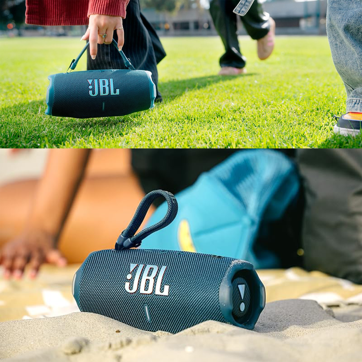 Charge 6 Portable Bluetooth Speaker – Waterproof, Power Bank, 28H Playtime & AI Sound Boost by JBL