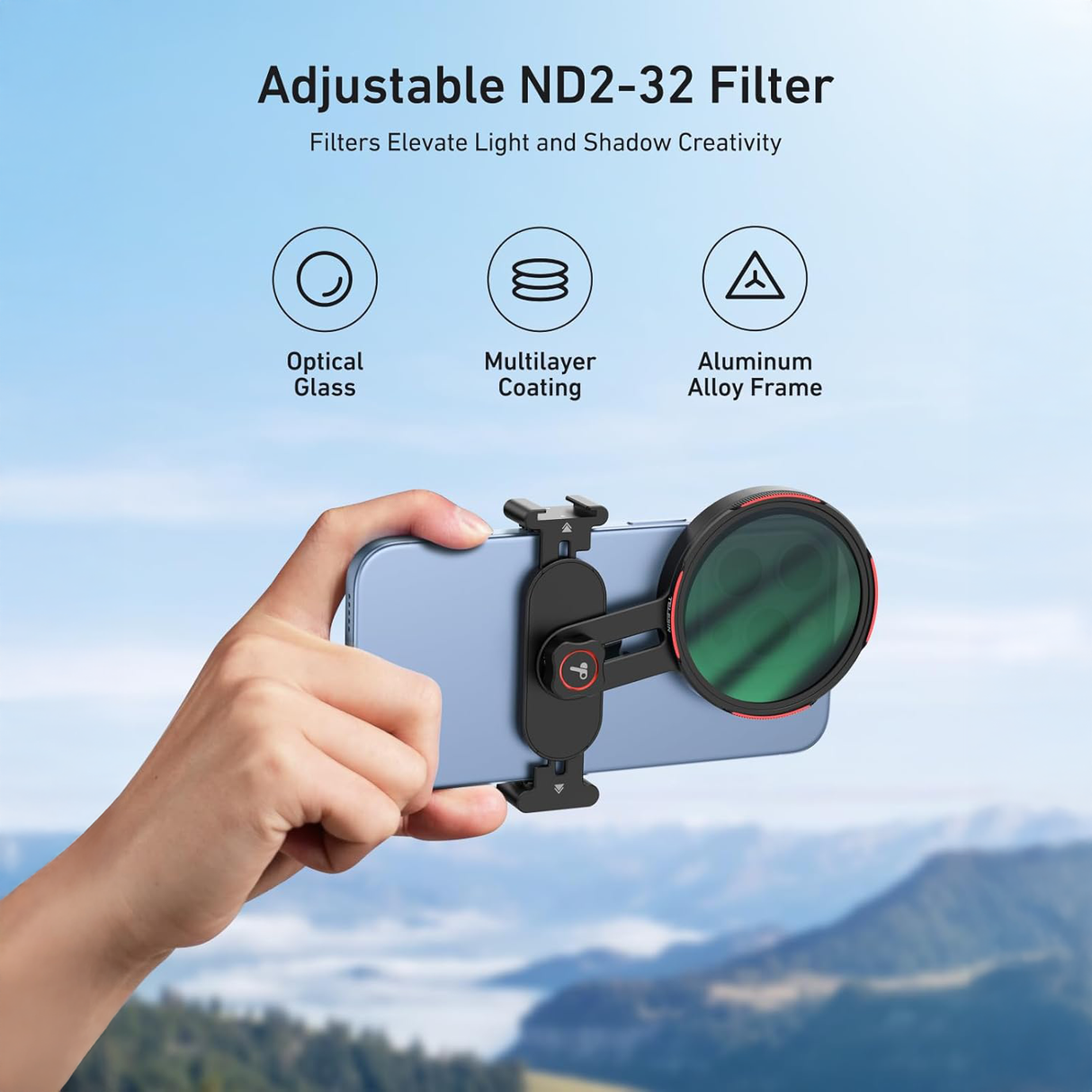 Circular Polarizer Filter 67mm CPL by TELESIN | Phone camera filter | SASKA Trading