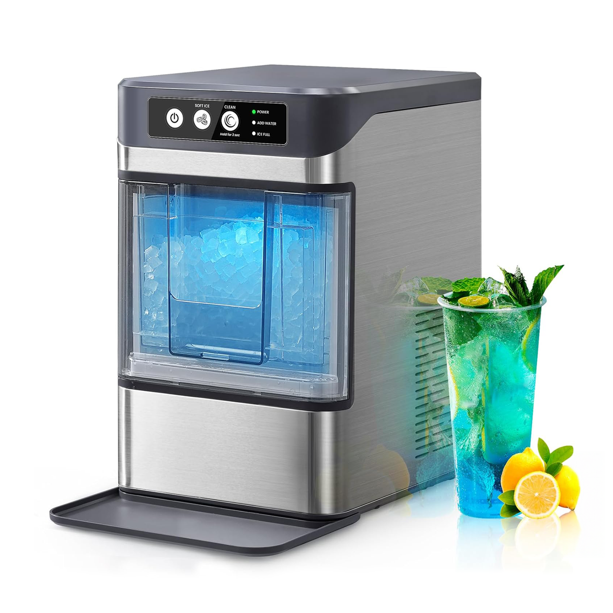 Automatic Countertop Ice Maker – Fast & Hygienic | Ice Maker Machine | SASKA Trading