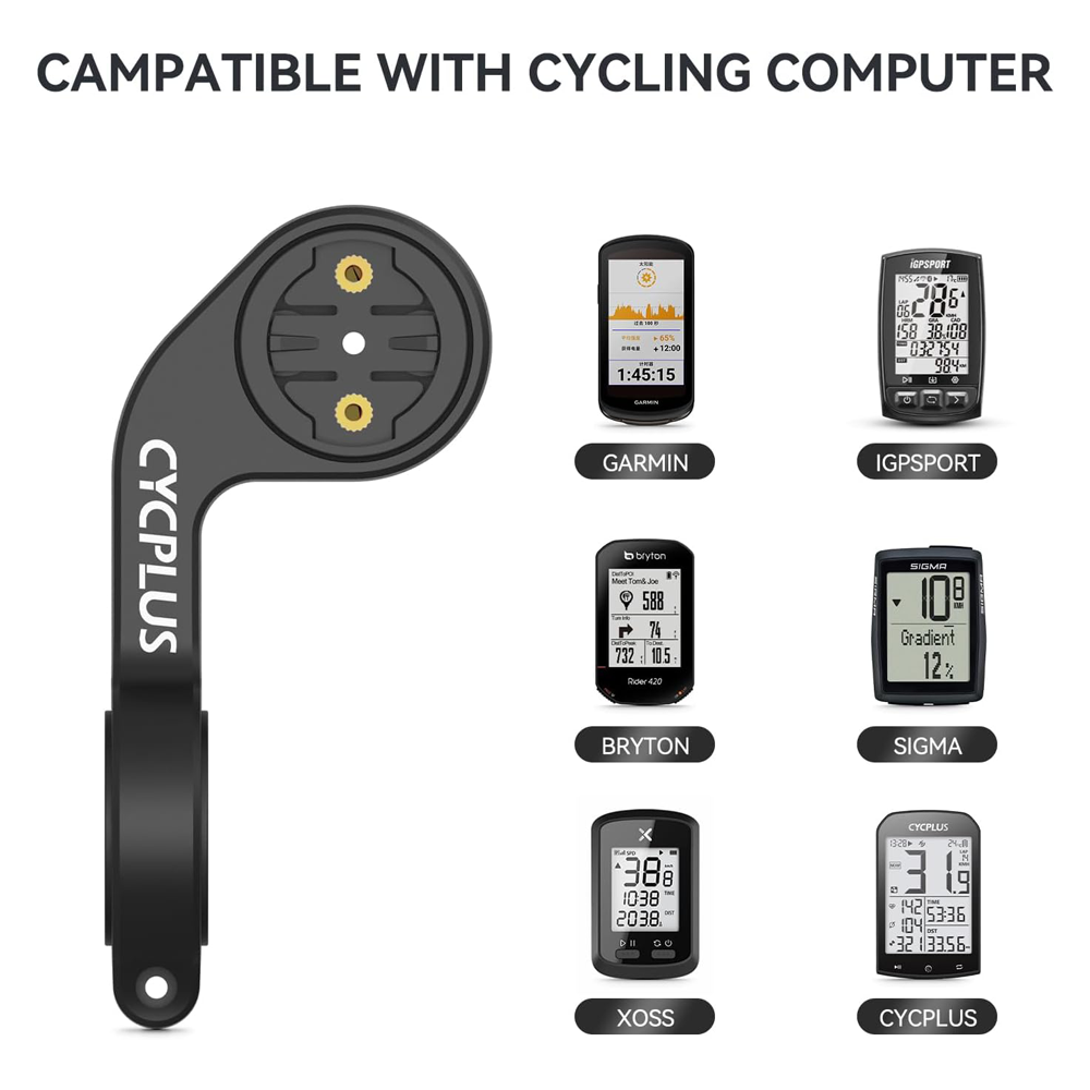 Z1 Cycling Out Front Bike Computer Mount Holder by CYCPLUS | Bicycle Computer Mounts | SASKA Trading