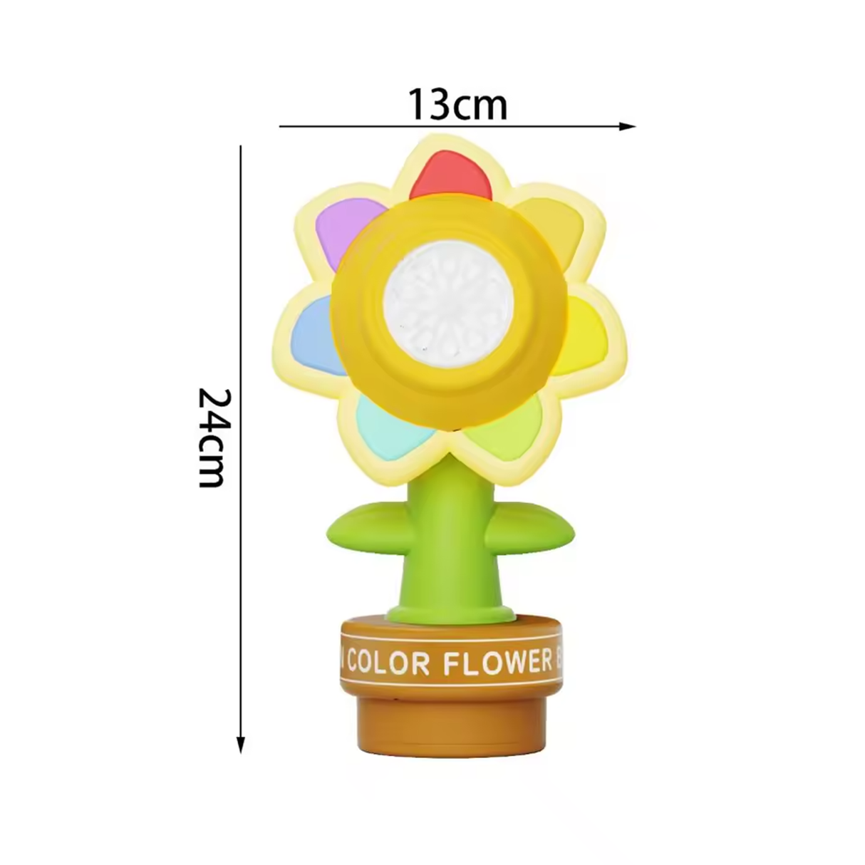Dancing Sunflower Bubble Machine with Remote Control | Bubble machine | SASKA Trading