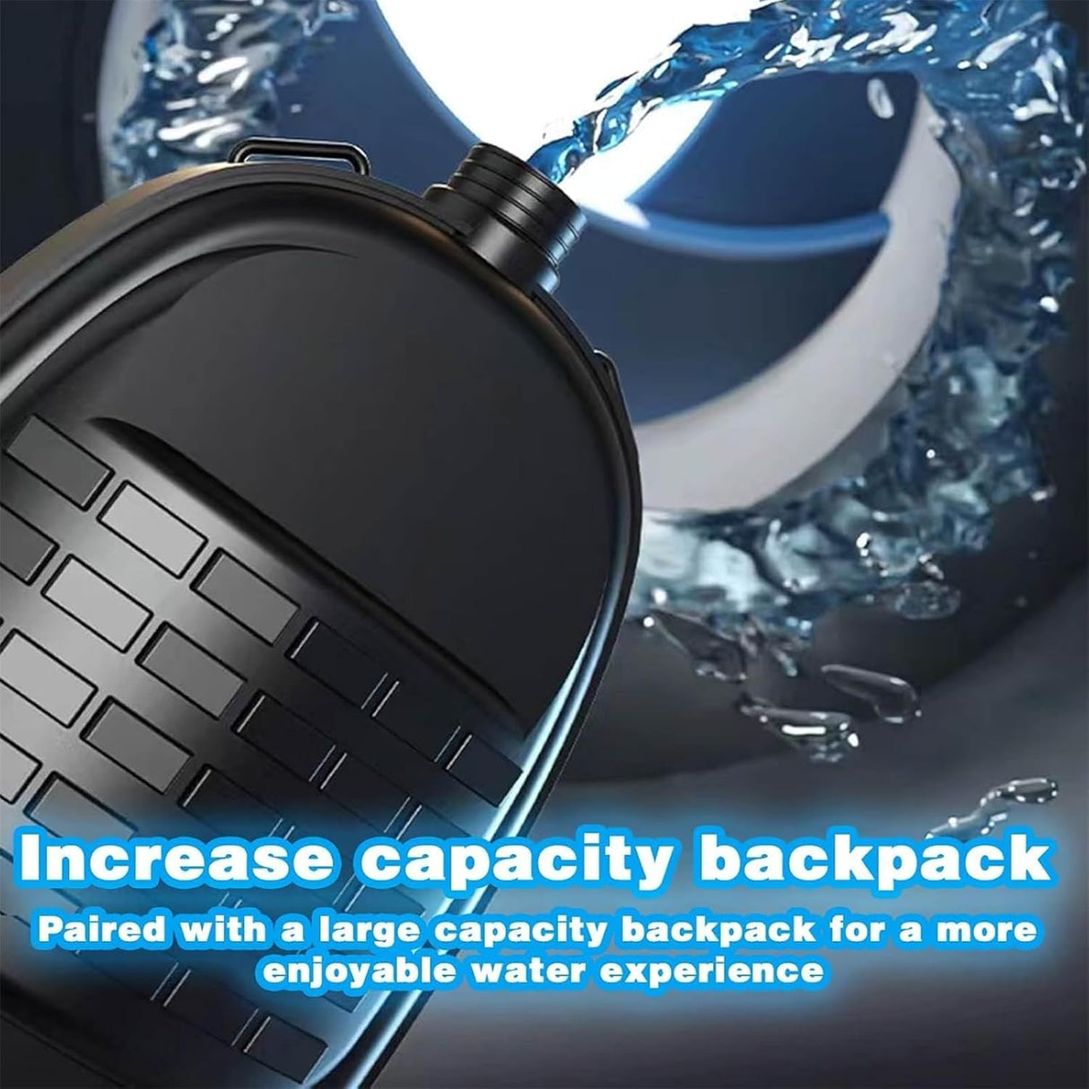 Double Barrel Gatling Electric Water Gun JF-005A | Water Gun | SASKA Trading