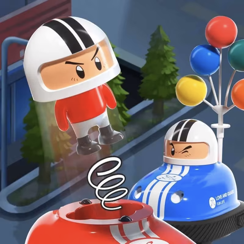 Double Battle Remote Control Bumper Toy Car | Remote Controlled Car | SASKA Trading